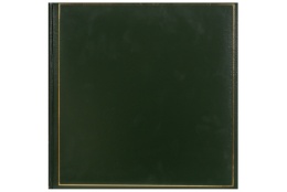 Klasický fotoalbum na rožky 35x35cm/100s. TRADITION zelený
