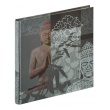 Klasické fotoalbum Buddha 26x25/40 šedý