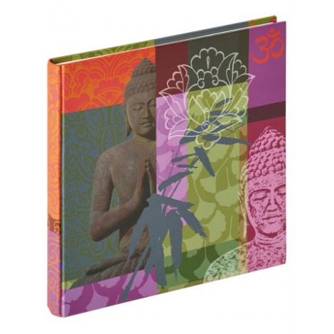 Klasické fotoalbum Buddha 26x25/40 čer