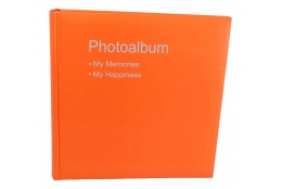 Fotoalbum na rožky 30x30/100 strán CONCEPTION oranžový