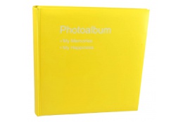 Fotoalbum na rožky 30x30/100 strán CONCEPTION žltý