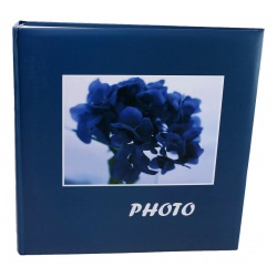 Fotoalbum na rožky 30x30/100s. BOUQUET modrý