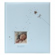 Detský fotoalbum na rožky BABY STAR modrý