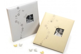 Svadobný fotoalbum na rožky ELLE biely